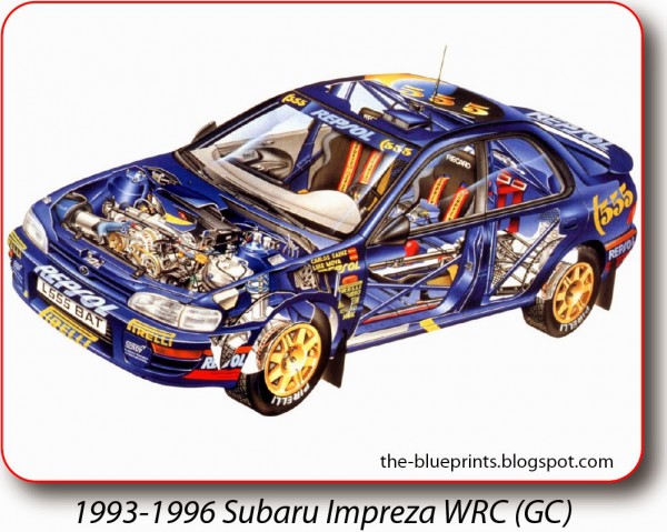 1993-1996 Subaru Impreza WRC (GC)